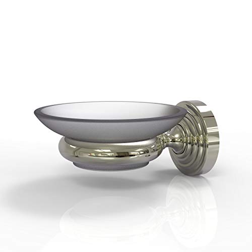 Allied Brass Wp-62 Waverly Place Collection Wall Mounted Soap Dish, Polished Nickel #TOP2