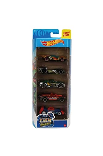 Hot wheels Set 5 Of Small Car Motorin Music 25372 By Mattel in 2000