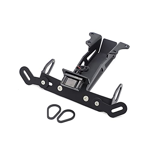 Support de plaque d'immatriculation rigide pour MT-09 contre vibrations
