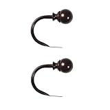 Umbra Verge Holdback for Curtain Panel, Auburn Bronze