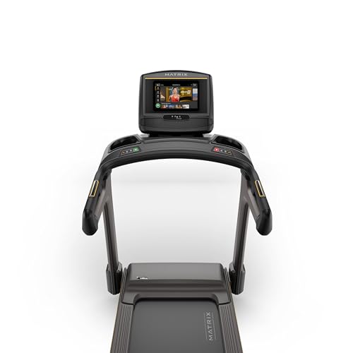 Image of Matrix Fitness T30 Treadmill with XER | 10 inch Touchscreen (WiFi+BT) | Club-Quality Treadmill for Running, 5K & Marathon | | Heavy-Duty Frame, Extra-Thick 20 inchx55 inch Deck, Industrial Cushioning