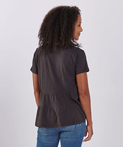 boxercraft Women's University of Georgia Bulldogs Willow Tee, Black, L4