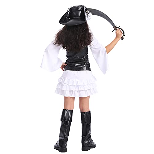 Disfraz Pirata para Niñas Halloween miniatura 4
