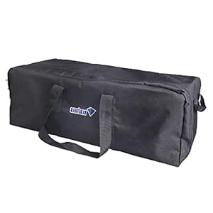 Azarxis Duffle Bag Holdall Waterdichte Lichtgewicht Reistas 55L 100L 150L Sport Gym Tas Fietstas Multifunctionele Outdoor (Zwart – 55L)