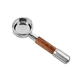 Alta qualità: materiale della testa del gruppo: acciaio inossidabile. Materiale manico: legno zebrato. Suggerimento: il materiale in legno deve essere regolarmente pulito con olio di cera per legno per la manutenzione, dopo l'uso, si prega di asciugare in tempo, a lungo termine ad alta temperatura ridurrà anche la durata.