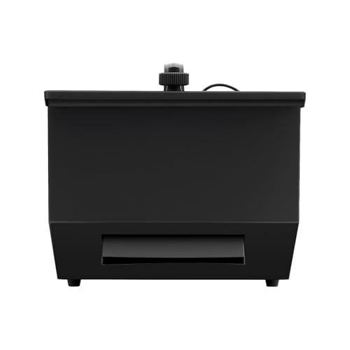 Máquina de humo de bajo nivel, 1200 W, carcasa de hierro, tanque de 0,5 L, cobertura de 860-1076 ft2, para bar, pasarela, estudio de baile, color negro miniatura 5