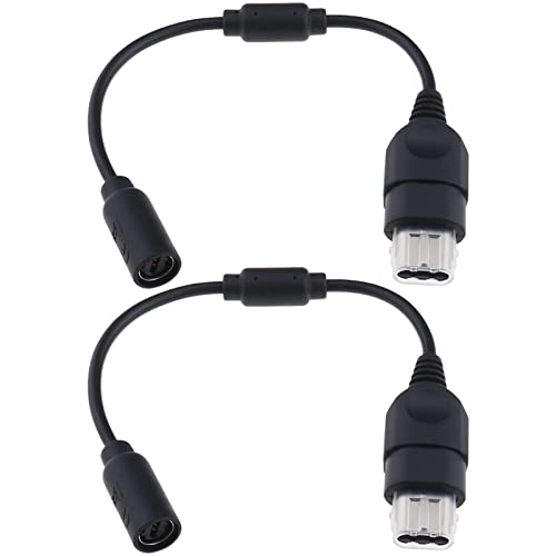 YINETTECH 2 szt. Kontroler Breakaway Cable Kompatybilny z konsolami Microsoft Xbox Kontroler Przerwa Konwerter Adapter Kabel Kabel Kabel Akcesoria do gier 26 cm