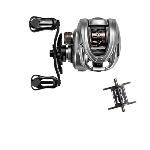 Baitcasting ���[�� 10 + 1BB ���y�� BFS �o�X�g���E�g 7.1/8.1 �M�A�� 4 �L���h���b�O�t�B�b�V���O(8.1 Double Spools,Left Hand)
