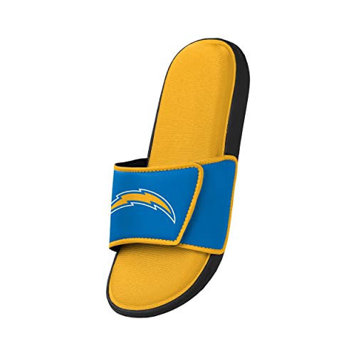 Image of FOCO mens NFL Team Logo Sport Shower Foam Slide Flip Flop Sandals