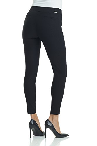 Rekucci Women's Ease into Comfort Slim Ankle Pant with Snaps3