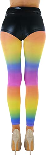 Image of ToBeInStyle Women's Slashed Ripped Shredded Distressed Hosiery Tights Leggings Music Festival