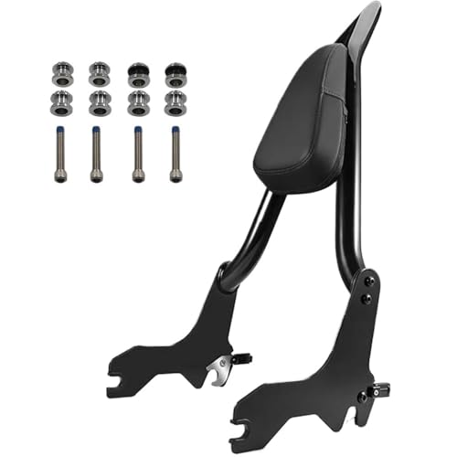Dossier passager amovible 22" pour moto Sport Glide et Low Rider ST avec kit d'accueil