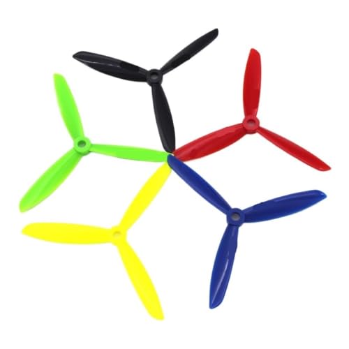 Hélice 5045 tripale pour remplacer vos hélices cassées et stabiliser votre drone FPV en vol