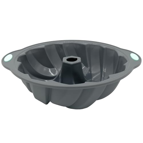Molde bizcocho horno de 30,5 cm. Molde para bizcochos con formas Marco Firme para Mejor Agarre | Ideal para Horno | Molde Redondo con Agujero Central para Pasteles y Tartas Moldes reposteria