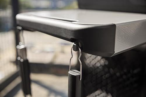 Weber Spirit E-210 Gasgrill, 2 Brenner, 51 x 46 cm Grillfläche, Warmhalterost, Deckelthermometer, 2 Räder - Schwarz/Silber (1500833)