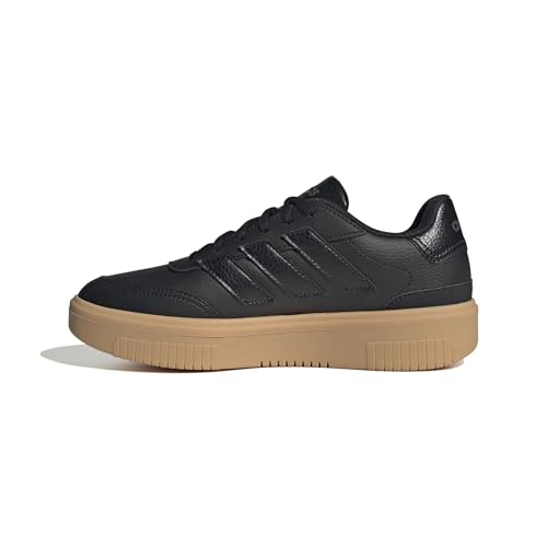 adidas Courtblock Shoes Femme Chaussures, Core Black Core Black Grey Five, 38 EU