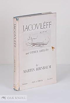 Hardcover Jacovleff and other artists;: Alexandre Jacovleff, William Blake and other illustrators of Dante, Thomas Rowlandson, Aubrey Beardsley, Marcus Behmer, Arthur Rackham, Hermann Struck, Anne Goldthwaite, Book