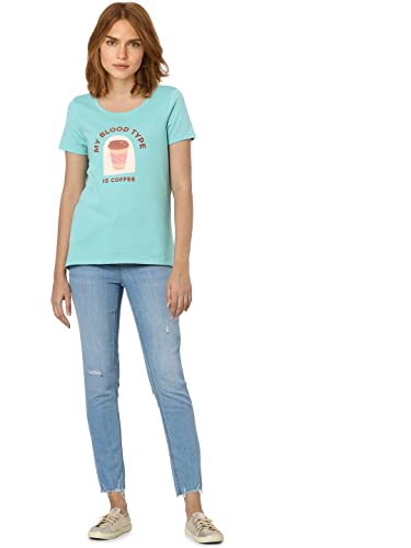 Image of VERO MODA Women's Cotton Regular Fit T-Shirt
