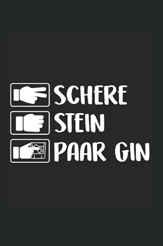 Schere Stein ein paar Gin: 6x9 - Graph - Notebook