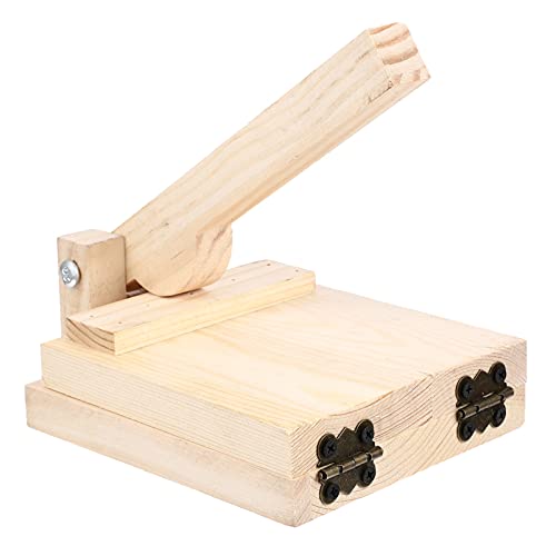Cabilock 1 Pc Dumpling Wrapper Wooden Dough Presser Convenient Dough Pressing Mold Kitchen Gadget Dumpling Making Tool Dumpling Making Prop Dumpling Dough Presser Practical Dumpling Presser