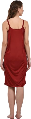 Image of You Forever Women Sexy Satin Striped Solid Above Knee Length Nighty, Loungewear, Nightwear, Sleepwear, Home Wear Short Nighty for Women Pack of 2