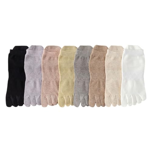 JSEIAJB Girls Split Toe and Ear Sports Socks Sweat Absorbing Short Tube Thin Socks