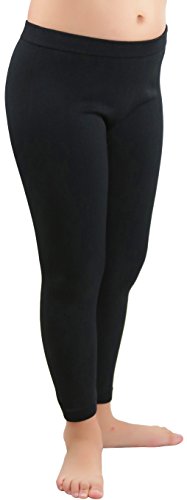 ToBeInStyle Girl’s Fun Seamless Poly Blend Lightweight Opaque Capri Tights4