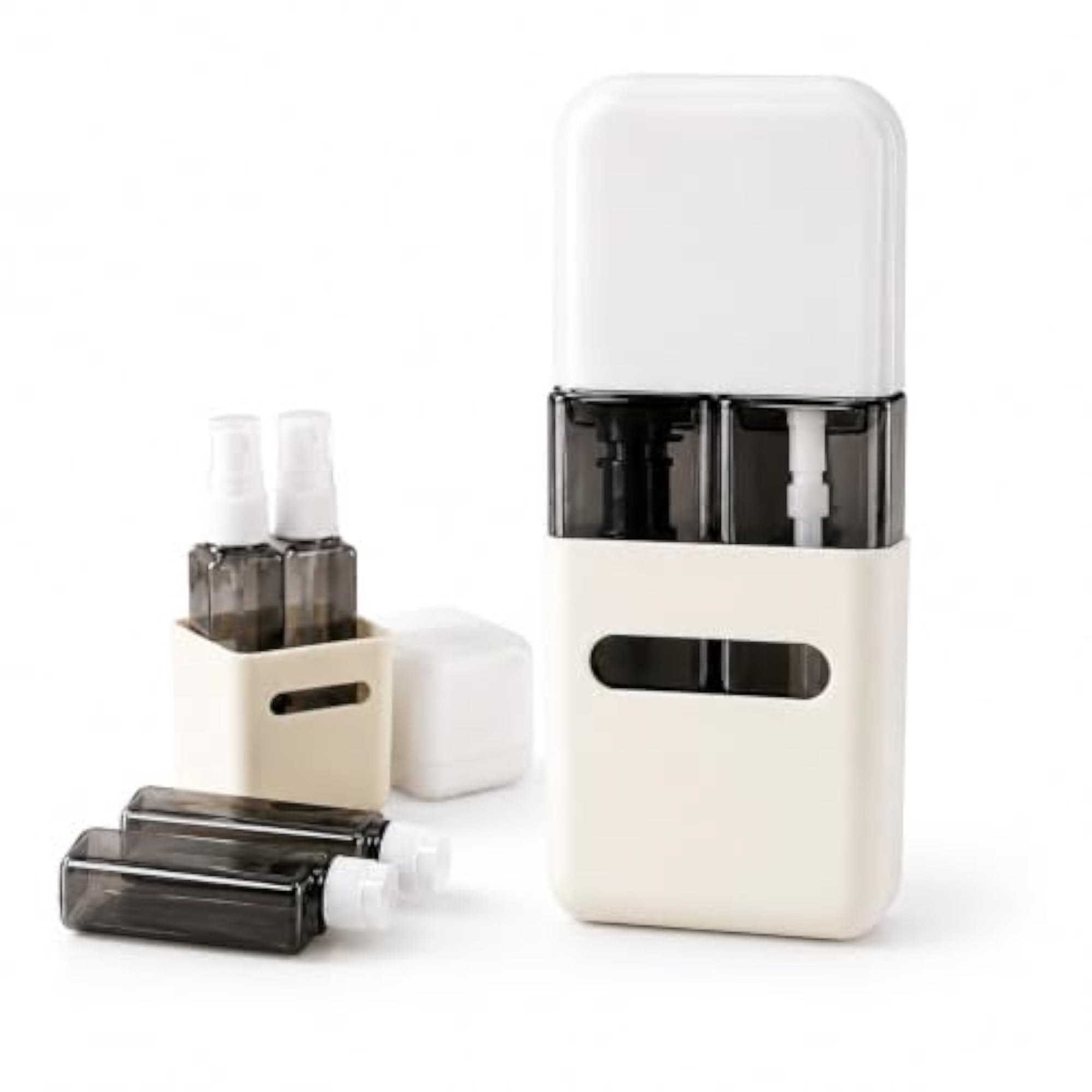 Travel Toiletry Bottle Set with Organiser Case
