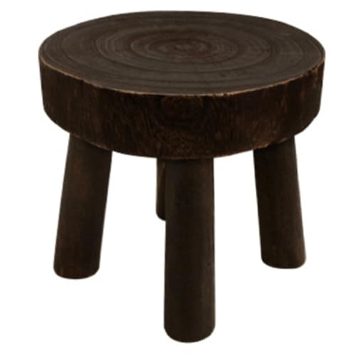 Muzrunq Taburete de Plantas, Lente de jardín de múltiples usos múltiples de Madera de 10x10x10 Pulgadas de Madera, heces de Velas, Elevador, Soporte pequeño..