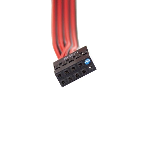 Panel lateral USB 2.0 para AIO Simpletek con cable de 9 pines de 45 cm 4