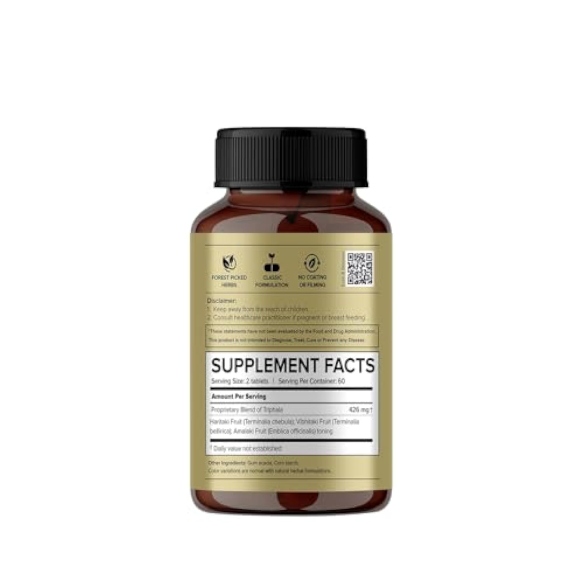 Jiva Triphala Tablet, Ayurvedic Digestive Health Supplement