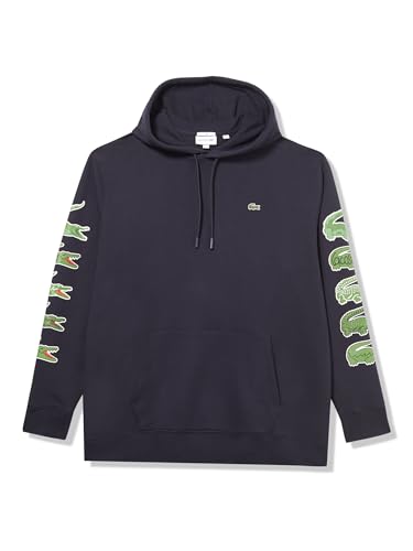 Lacoste Big Fit Print Sleeve Sweatshirt