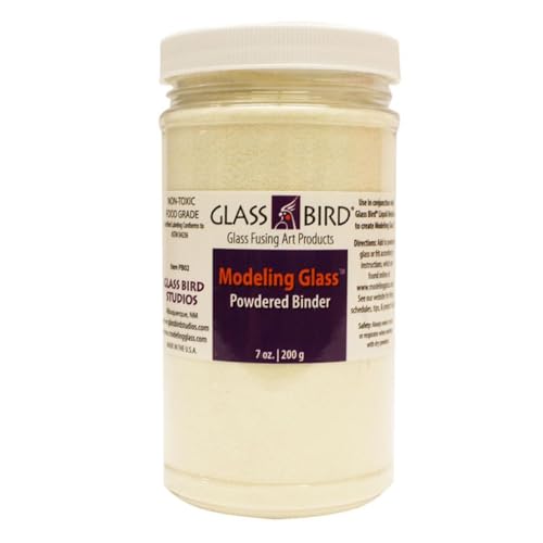 Glass Bird Modeling Glass Powdered Binder 7oz.