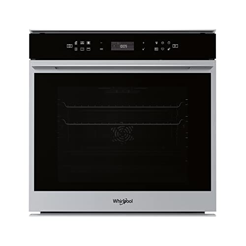 Whirlpool Europe Om4 4S1 P Forno Tradizionale W7 Pirolitico, Vetro Nero E Cornice Porta Inox Antimpronta