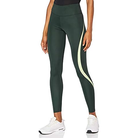 Amazon Essentials Damen Sport-Legging mit hoher Taille, Grün, 38 Cover