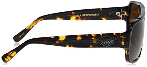 Black Flys Unisex-Adult Sunglasses, Shiny tort, 623