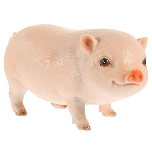 Statue de cochon réaliste en résine pour sublimer vos fêtes à thème et extérieurs