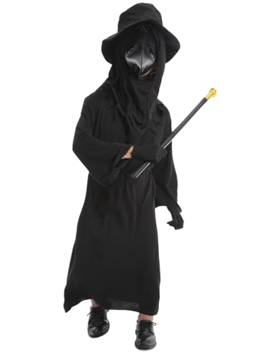 Disfraz Médico de la Peste Para Niños M (8-10A) miniatura 4