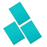 HIAKDOFT Lot de 3 Plaques de Gravure A5 en PVC Coloré pour Garçon et Filles Tapis de Décou...