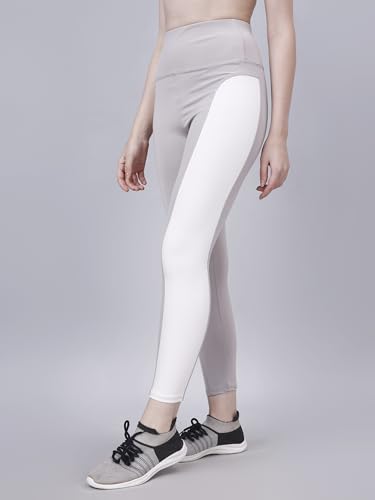 Image of Poojaran Workout Tight /Pants /Legging with Side Pocket, Stretchy Tights and a high Waist for Women and Girls' use in The Gym,Yoga,Running,Cycling
