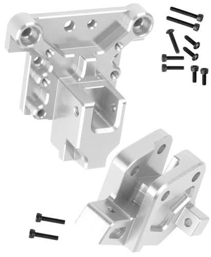 ARRCat Rear Brace and Wing Bracket Upgrades Part for 1/8 Kraton 6S V6-(ARA8708V6/ARA8608V6),Notorious 6S V6-(ARA8611V6),RC Aluminium Rear Brace & Wing Bracket,Replace(ARA320757),Silver