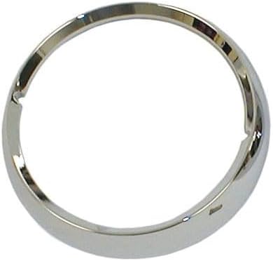 Headlight Bezel Chrome Single Fits 1972–1986 Jeep CJ5 CJ6 CJ7 CJ8 Replaces 5460087, 12419.03