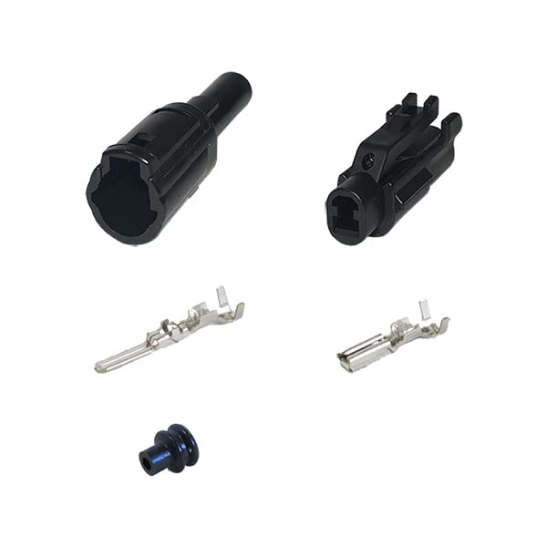 Amazon | 住友電装 090型 MT 防水 1極 カプラー・端子セット 黒色