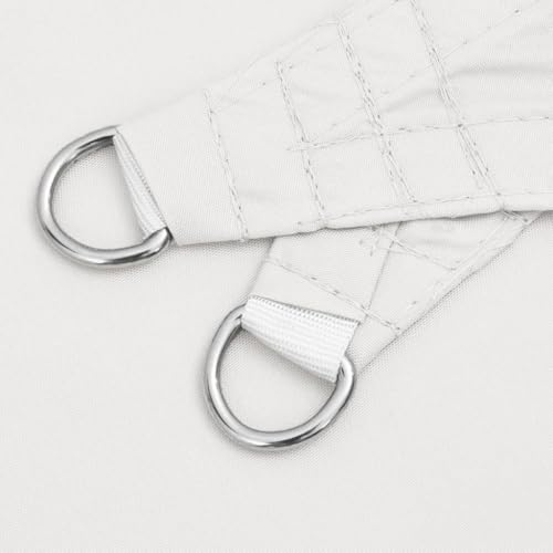 Voile d'ombrage triangulaire pour aménager une terrasse ou un balcon