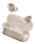Tempo 30 Wireless Earbuds for Small Ears with Premium Sound, Comfortable Bluetooth Ear Buds for Women and Men, Gold Earphones for Small Ear Canals with Mic, IPX7 Sweatproof, Long Battery, Loud Bass