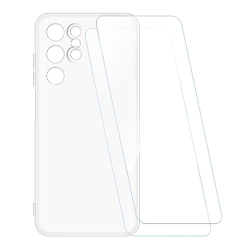 ESACMOT �v�����g�P�[�X + 2�������K���X�t�B���� Oukitel C2-EV 4G �Ƃ̌݊�������, �Ռ��z���\�t�g�J�o�[ HD�N���A (�N���A)