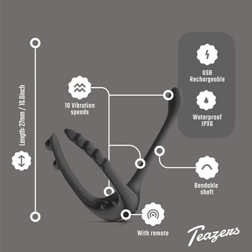 Vibromasseur triple prostate stimuler simultanément les trois zones de plaisir