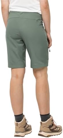 JACK WOLFSKIN Activate Track Shorts Women Kadın Şort Picnic Green 38 - Görsel 2