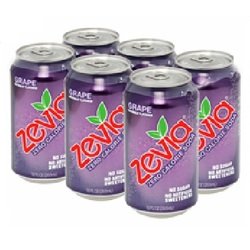 Zevia Soda Grape 6pk