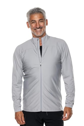Coolibar UPF 50+ Men's Menorca Long Sleeve Water Jacket - Sun Protective4